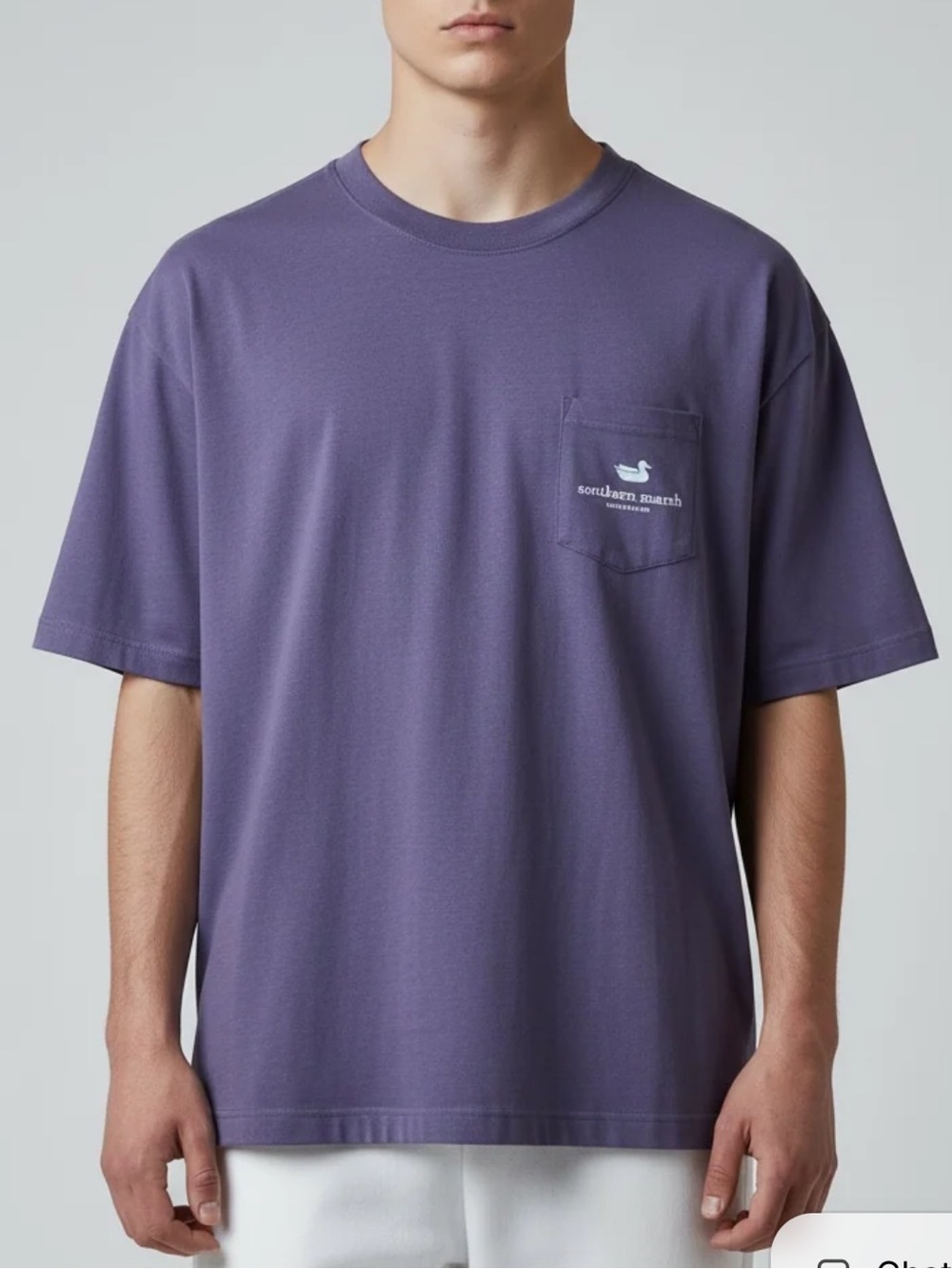 Saturdays New York City Purple Pocket Tee